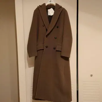 beautiful people 브라운 파일모사 폴로 코트 사이즈 36