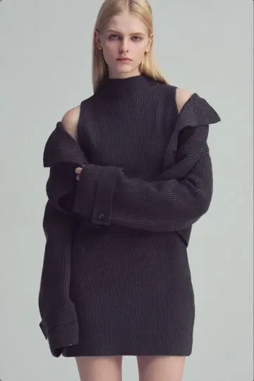 THETOE Victoria 니트 세트 그레이 택 포함 새상품