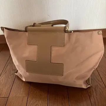 I ACUCCI 베이지 나일론 핸드백