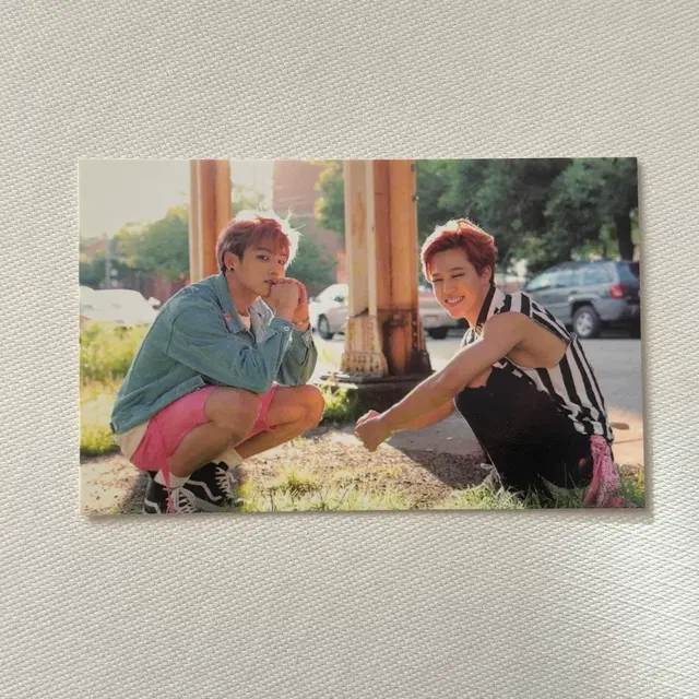 방탄 나우 3 정국 지민 유닛 포카