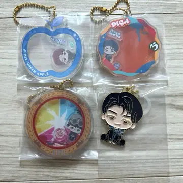 미세스 제일복권 와카이 히로토 키링 4종