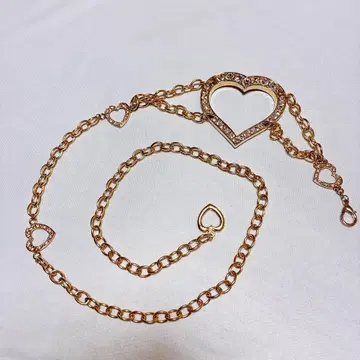 MA*RS 마즈 하트 반짝 체인 벨트