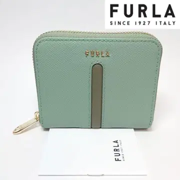 [ 미사용 새상품 ] 훌라 라운드 지퍼 이단 접이식 지갑