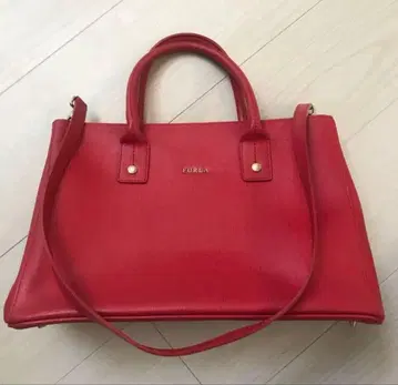 FURLA 레드 숄더백