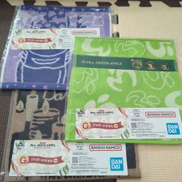 제일복권 미세스 G상 자카드 타월 3종