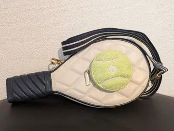 케이트 스페이드 그랜드 슬램 3D 미니 테니스 라켓 크로스바디