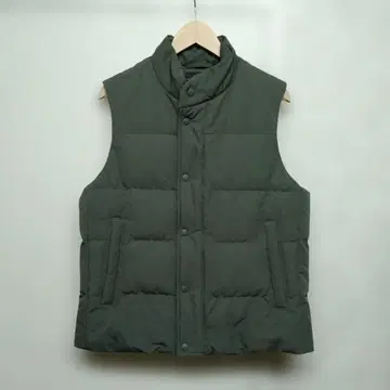 W740 UNIQLO 퀼팅 베스트 다운 베스트 충전솜 올리브