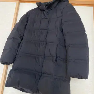 유니클로 다운 블랙 L