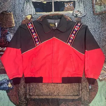 usa 80s DAIVD JAMES 덕 자켓 그런지 짧은 기장