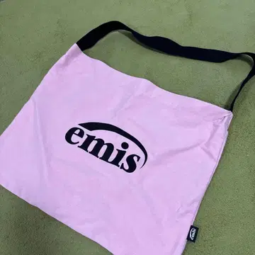 emis 에 핑크 숄더백 한국 에코백 새상품급