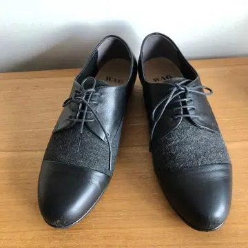 WAG 레이스업 슈즈 (그레이콤비 23cm)