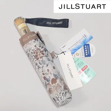 [ 택 포함 새상품 ] 질스튜어트 우천 겸용 접이식 양산 버튼 개폐식