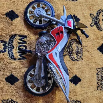 가면라이더 바이크 실버 레드