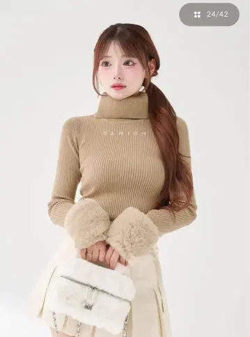 DARICH 스무스 퍼 리브 니트탑 다리치