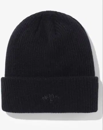 NOAH 니트 모자 블랙 캐시미어 혼방