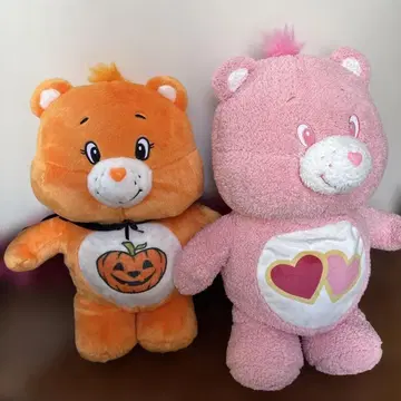 케어베어 할로윈 BIG 봉제 인형 등 2체