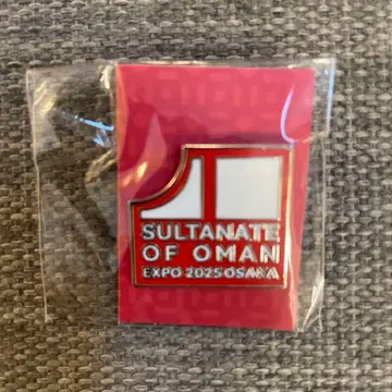 오사카 간사이 만박 오만 파빌리온 핀 배지