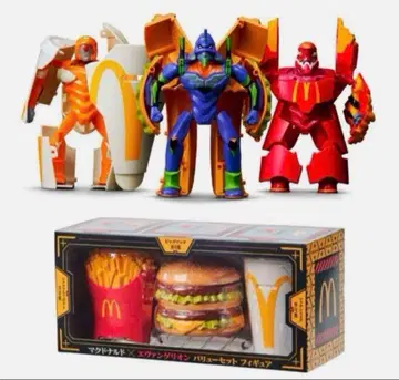 맥도날드 X 에반게리온 피규어 세트