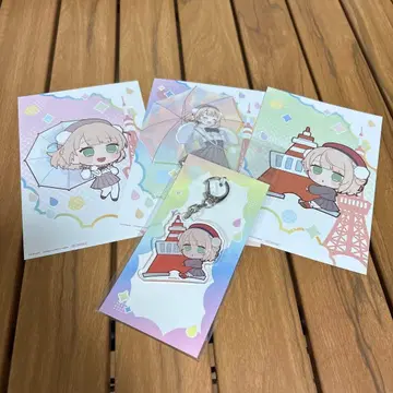 시구레 우이 도쿄 타워 콜라보 아크릴 키링