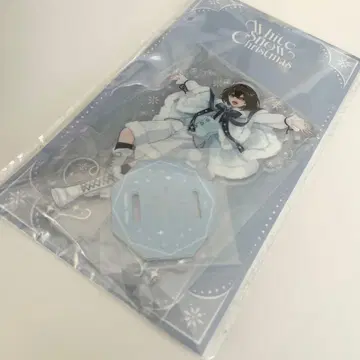 White Snow Christmas 금박 아크릴 스탠드 마시로