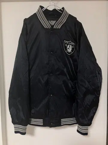 NFL 레이더스 레이더스 바시티 자켓 헤비 아우터 XL