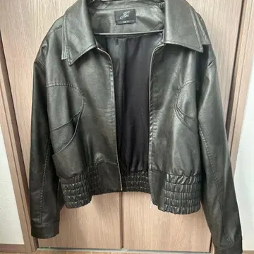 JCAESAR 제미니 가죽 자켓