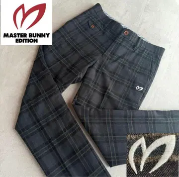 MASTER BUNNY EDITION 체크 무늬 팬츠