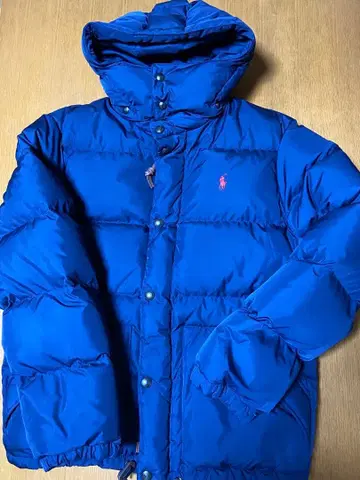 다운 자켓 랄프 로렌 네이비