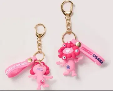 EXPO2025 미야쿠미야쿠 입체 러버 마스코트 키링 (세레소 오사카)