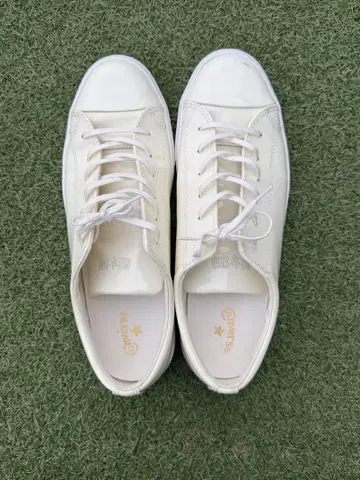 컨버스 쿠페 에나멜 화이트 28cm