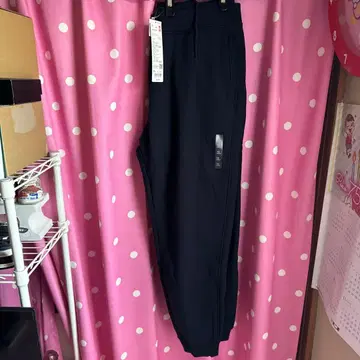 유니클로 히트텍 보아 스웨트 팬츠 네이비 XL