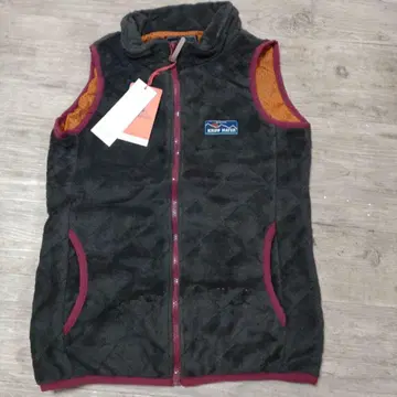 KRIFF MAYER 퀼팅 베스트 블랙/오렌지