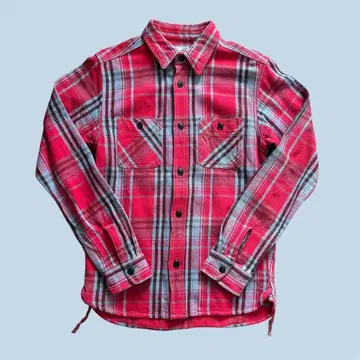 HOUSTON 휴스턴 헤비 플란넬 셔츠 M 사이즈