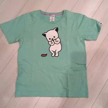 CUNE 민트 그린 티셔츠 S 사이즈