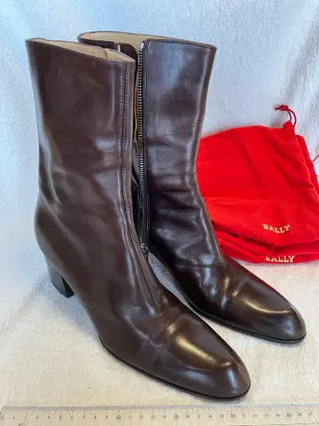 BALLY 롱 부츠 브라운