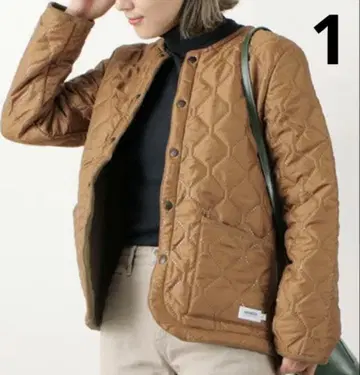 ARMEN 아르멘 노카라 퀼팅 자켓 1 탄 퀼트