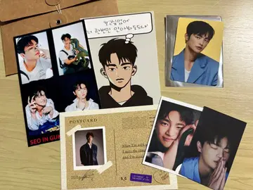 서인국 엽서와 트레카 세트