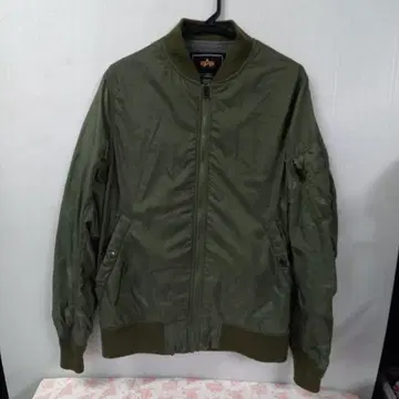 ALPHA INDUSTRIES MA-1 자켓 L 사이즈 올리브 그린
