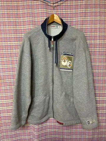 SANTAWORLD 맨투맨 자켓 블루종