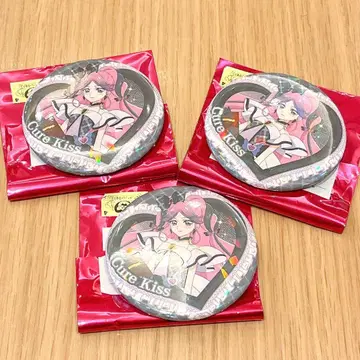 스이파라 키미프리 프리큐어 큐어 키스 캔뱃지 3개 세트