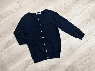 [ 새상품급 ] Apuweiser-riche 네이비 가디건 긴팔