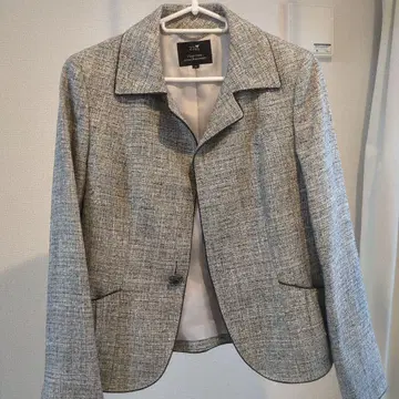 23구 테일러드 자켓 사이즈 38 그레이 계열