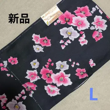 새상품 워셔블 기모노 팔레놉시스