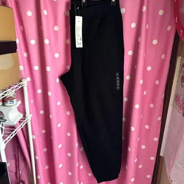 유니클로 히트텍 보아 스웨트 팬츠 블랙 XL