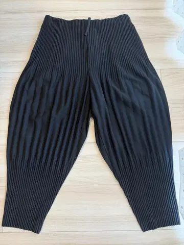 옴므 플리세 이세이 미야케 플리츠 팬츠