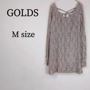 GOLDS 골드 상의 튜닉 7부 소매 M