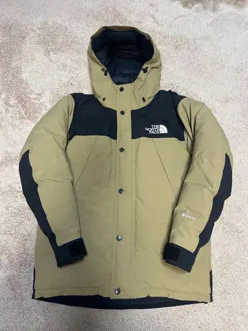 THE NORTH FACE 다운 자켓 베이지 블랙