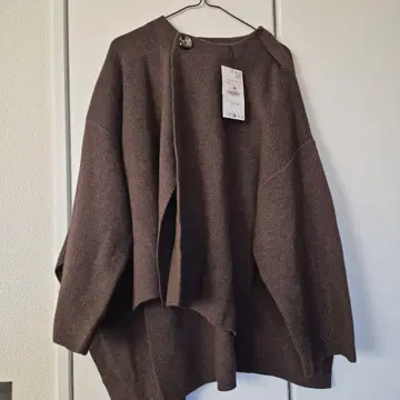 브라운 L-XL 니트 스웨터