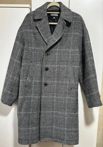 RODEOCROWNS 체스터 코트 체크 무늬 코트