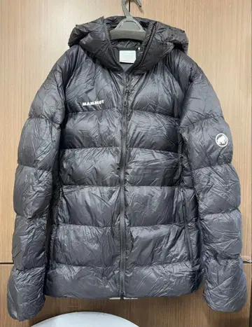 MAMMUT 마무트 다운 자켓 아우터 후디드 2XL 블랙